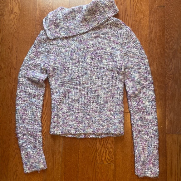 Y2K Guess Pastel Sweater size Small Cable Knit - Picture 3 of 6